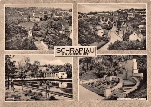 Schraplau Mehrbildkarte gl1964 176.814