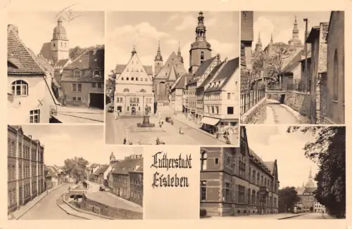 Eisleben Mehrbildkarte gl 176.837