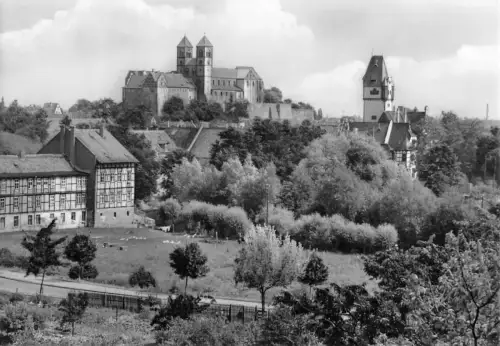Quedlinburg am Harz Schloß ngl 176.846