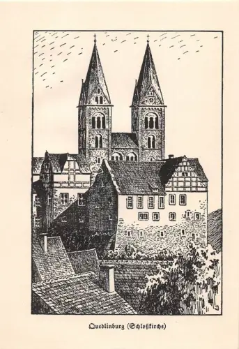 Quedlinburg Schloßkirche, keine AK ngl 176.861