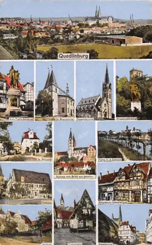 Quedlinburg Mehrbildkarte ngl 176.870