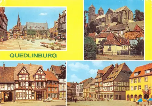 Quedlinburg Mehrbildkarte gl 176.878