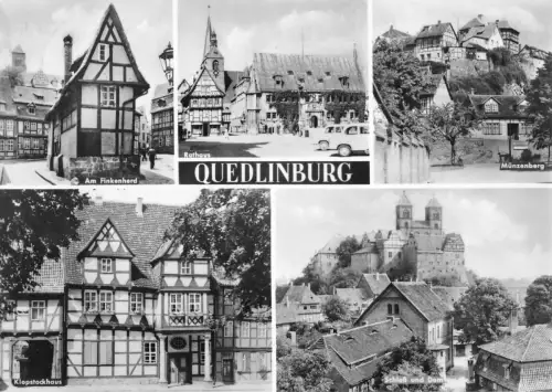 Quedlinburg Mehrbildkarte gl1973 176.882