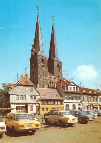 Quedlinburg Blick zur Nicolaikirche gl 176.875