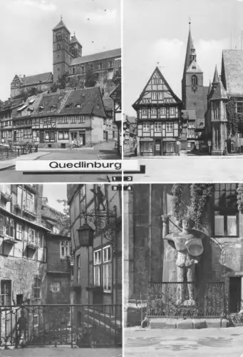 Quedlinburg Mehrbildkarte gl 176.879