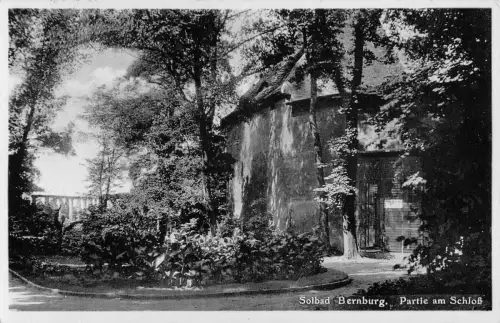 Bad Bernburg Partie am Schloß gl1933 176.896