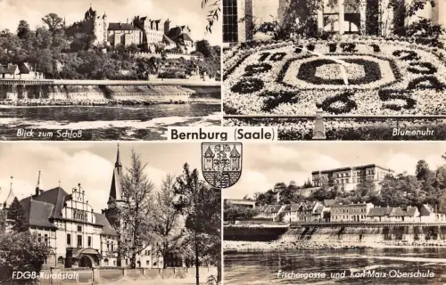 Bad Bernburg Mehrbildkarte gl1981 176.909