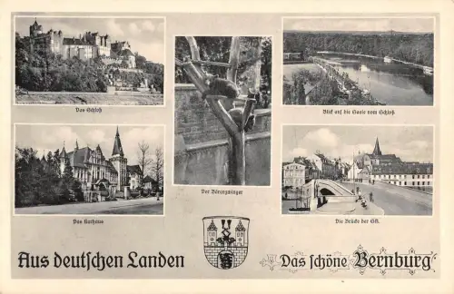 Bad Bernburg Mehrbildkarte ngl 176.910