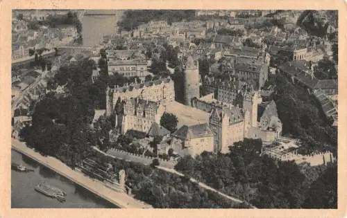 Bad Bernburg Schloß Fliegeraufnahme gl1930 176.895