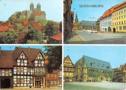 Quedlinburg Mehrbildkarte gl1972 176.876