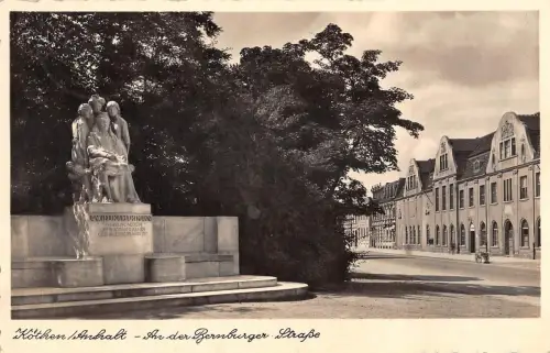 Köthen (Anhalt) An der Bergburger Straße gl1942 176.919