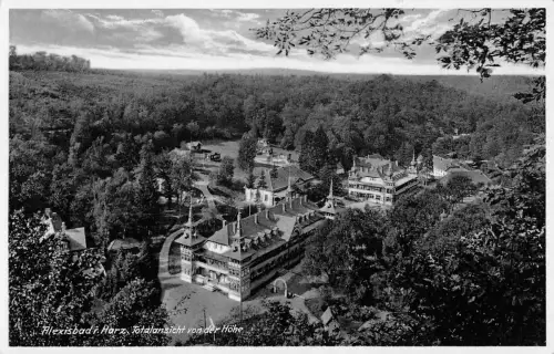 Alexisbad/Harz Totalansicht von der Höhe ngl 176.948