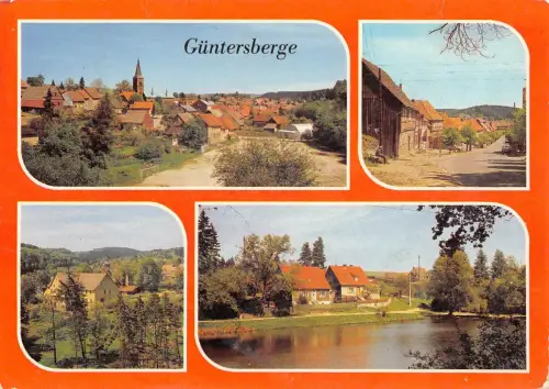 Güntersberge Mehrbildkarte gl1988 176.936