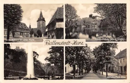 Ballenstedt (Harz) Mehrbildkarte gl1967 176.975