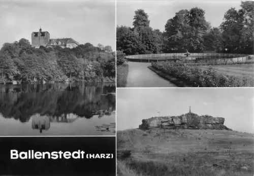Ballenstedt (Harz) Mehrbildkarte ngl 176.976