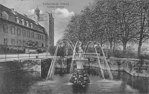 Ballenstedt (Harz) Schloß-Terrasse gl1912 176.972
