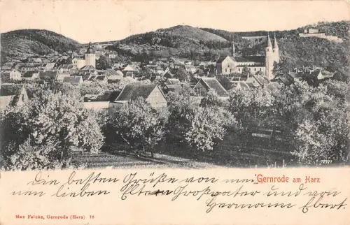 Gernrode (Harz) Panorama gl1902 176.998