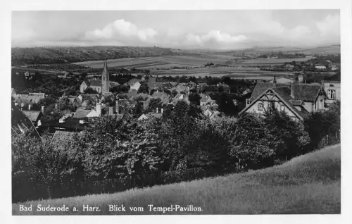 Bad Suderode Harz Blick vom Tempel-Pavillon ngl 176.965