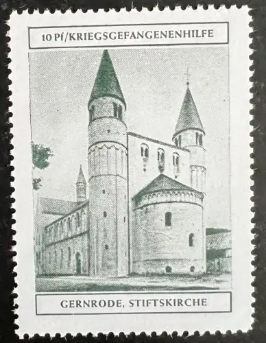 Gernrode (Harz) Stiftskirche, Briefverschlussmarke ngl 177.014
