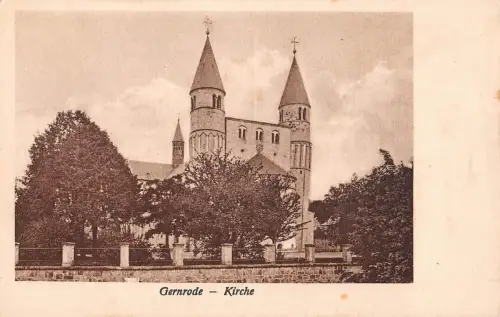Gernrode (Harz) Kirche ngl 177.012
