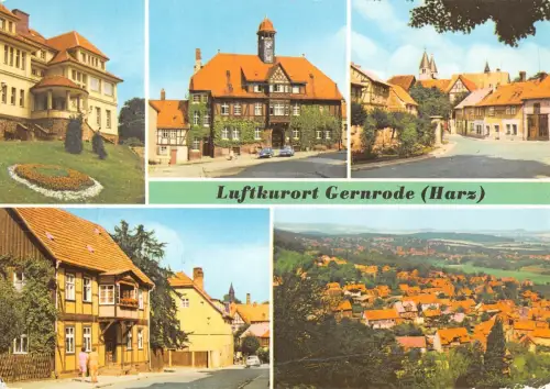 Gernrode (Harz) Mehrbildkarte ngl 177.025