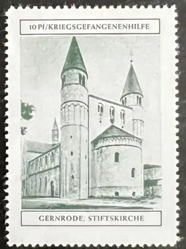 Gernrode (Harz) Stiftskirche, Briefverschlussmarke ngl 177.013