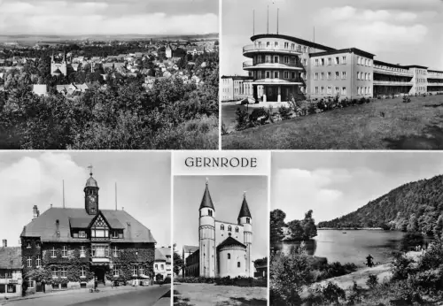 Gernrode (Harz) Mehrbildkarte gl1966 177.024