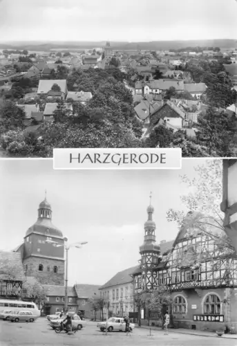 Harzgerode Mehrbildkarte gl1974 177.031