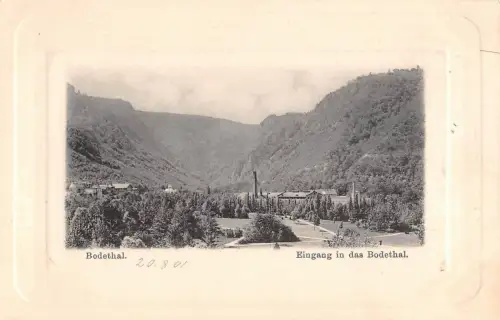 Bodethal Eingang in das Bodethal ngl 177.047