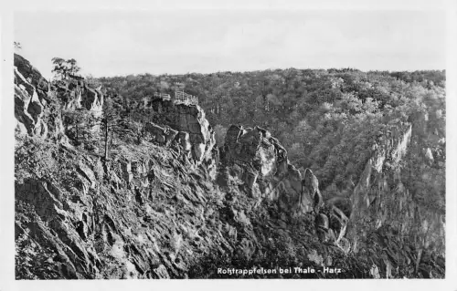 Thale (Harz) Rosstrappenfelsen ngl 177.067