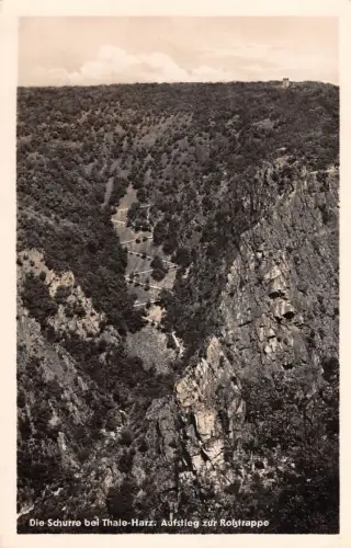 Thale (Harz) Aufstieg zur Rosstrappe ngl 177.082