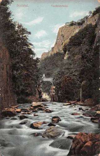 Bodetal (Harz) Teufelsbrücke ngl 177.093