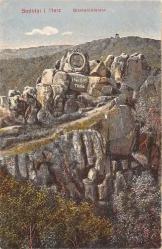 Bodetal (Harz) Bismarckfelsen ngl 177.097