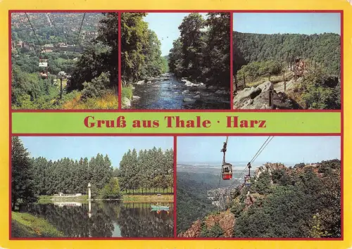 Thale (Harz) Mehrbildkarte gl1985 177.103