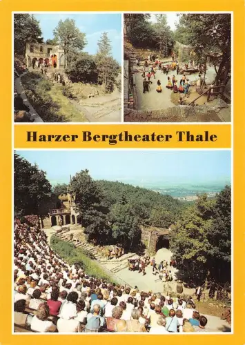 Thale (Harz) Bergtheater Mehrbildkarte ngl 177.102