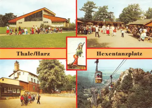 Thale (Harz) Hexentanzplatz Mehrbildkarte ngl 177.109
