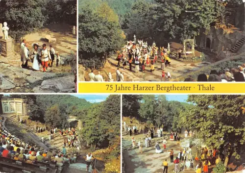 Thale (Harz) Bergtheater Mehrbildkarte gl1978 177.108
