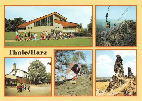 Thale (Harz) Mehrbildkarte gl1985 177.104