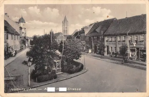 Jessnitz i. Anhalt A,-H.-Straße gl1944 177.140