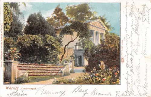 Wörlitzer Park bei Dessau, Floratempel gl1901 177.151