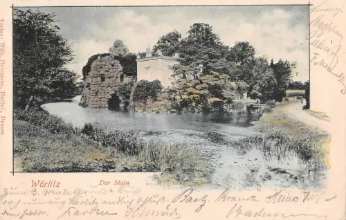 Wörlitzer Park bei Dessau, Der Stein gl1901 177.150