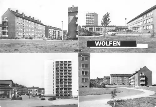 Wolfen Mehrbildkarte gl1984 177.169