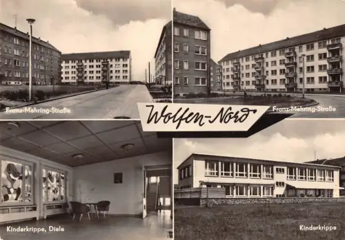Wolfen-Nord Mehrbildkarte gl1973 177.167