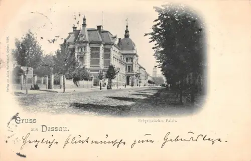 Dessau Erbprinzliches Palais gl1898 177.212