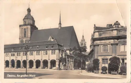 Dessau Am großen Markt gl1954 177.202