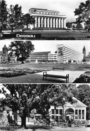 Dessau Mehrbildkarte gl1980 177.225