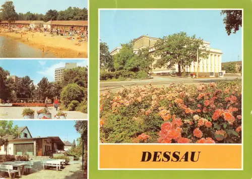 Dessau Mehrbildkarte ngl 177.230