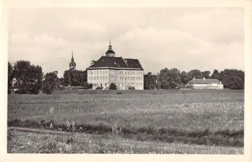 Pretzsch (Elbe) Blick zum Schloß ngl 177.250