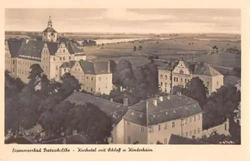 Pretzsch (Elbe) Schloß und Kinderheim ngl 177.252
