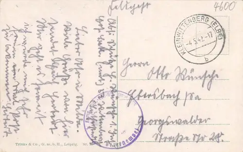 Wittenberg Lutherhaus feldpgl1942 177.273
